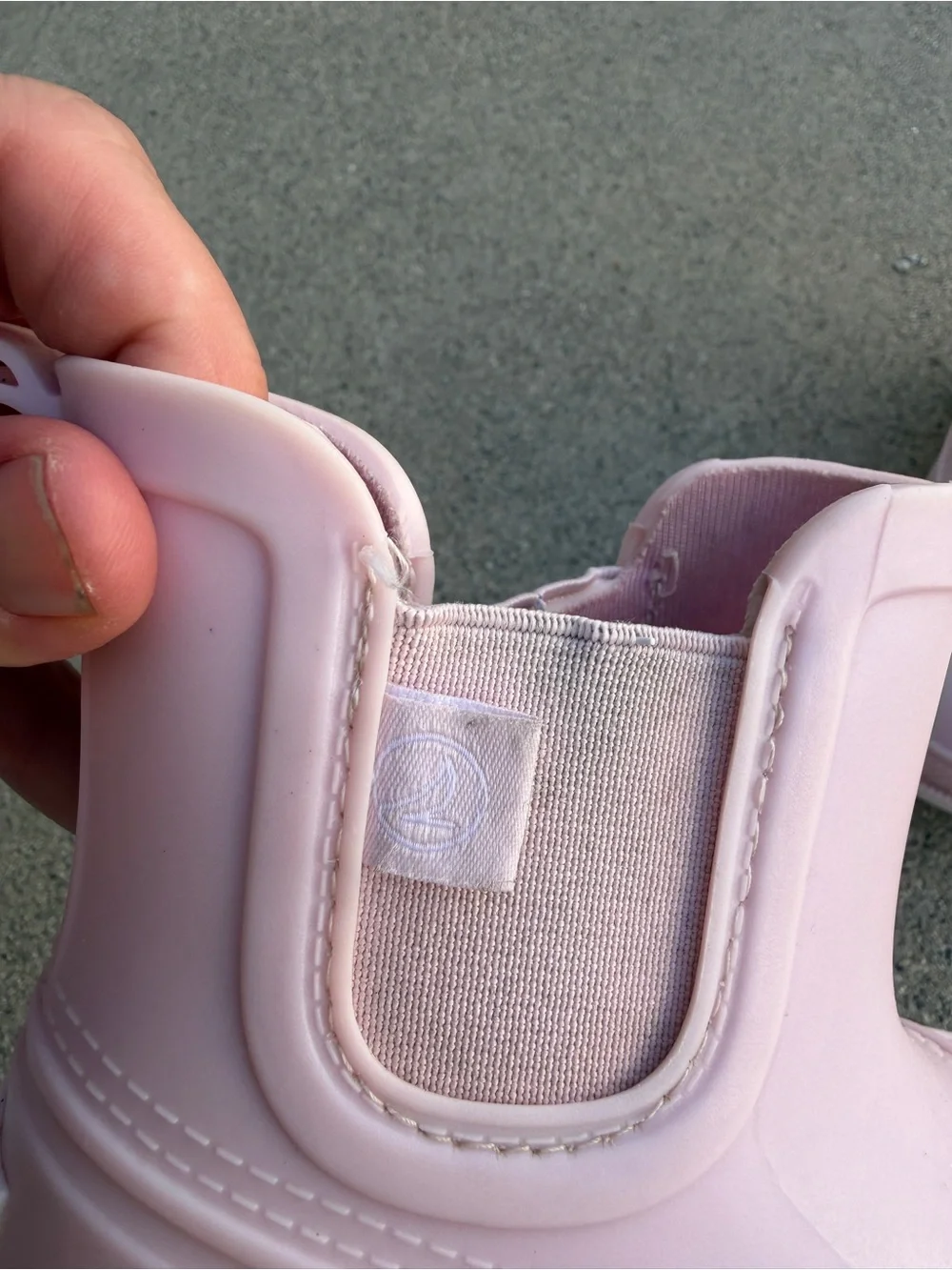 Toddler Pink Sperry Rain Boots - Lightweight Slip-On